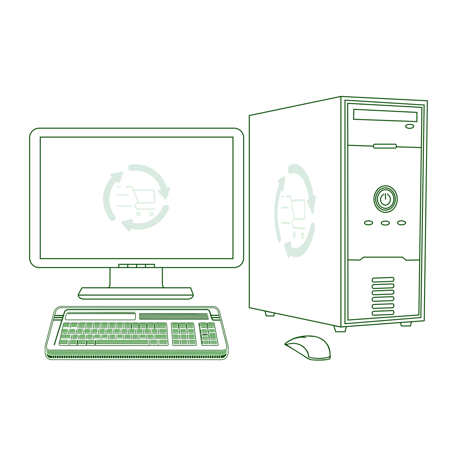 Refurbished all in one pc