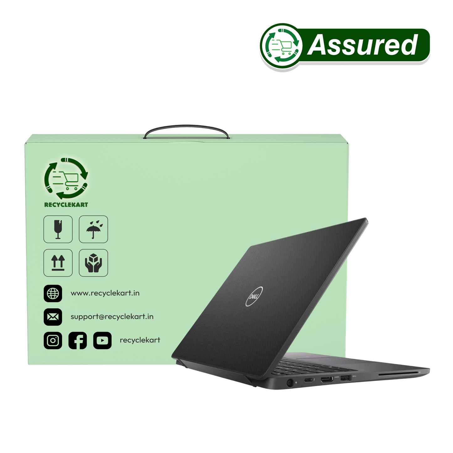 Refurbished Laptop Dell Latitude 7300 13.3-inch display showcasing slim design
