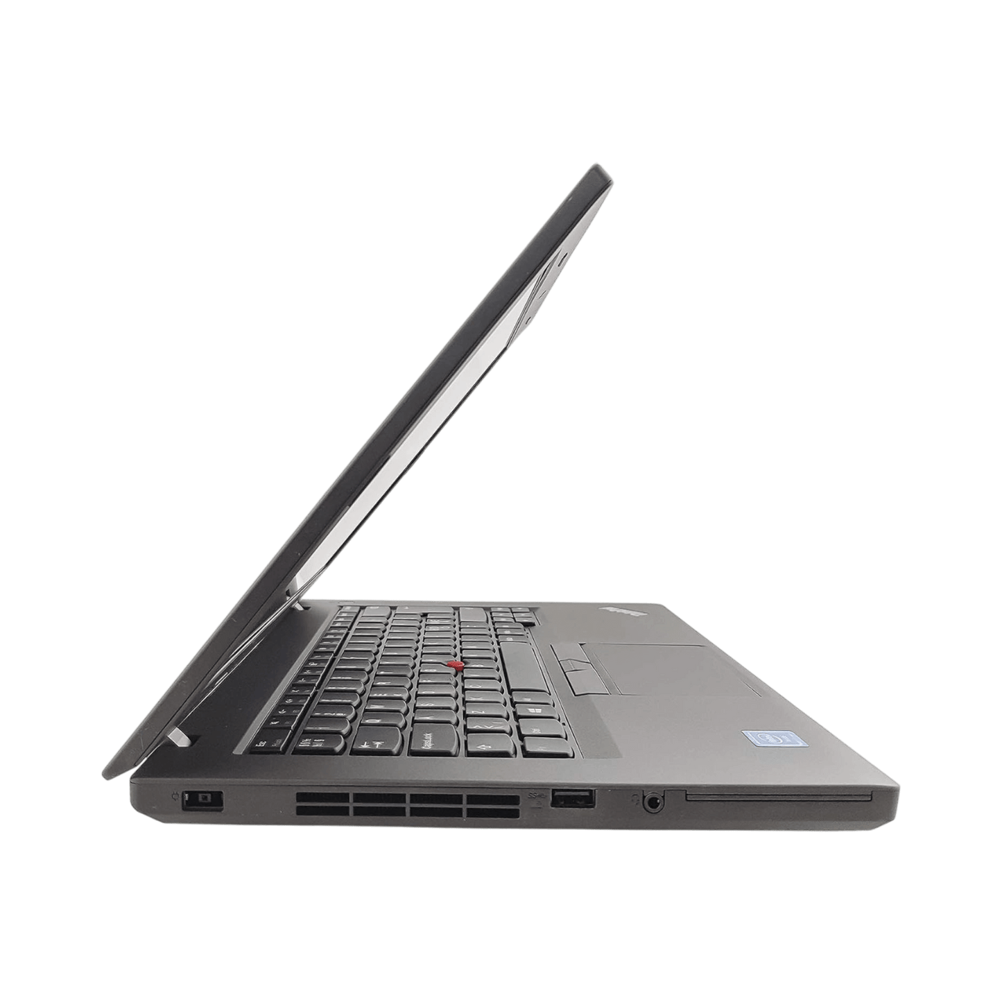 Refurbished Laptop Lenovo ThinkPad L470 side profile highlighting durable build