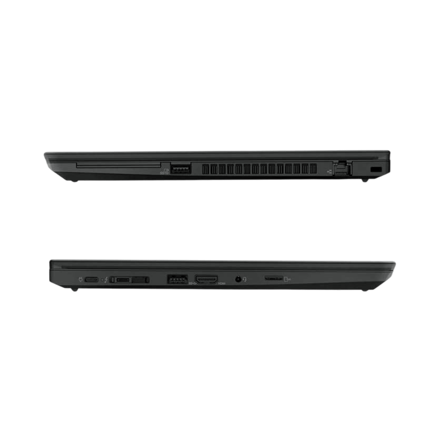 (Refurbished) Lenovo ThinkPad T490 8th Gen Laptop | Windows 11 | Ms Office | Intel HD Graphics | 14 Inch Black