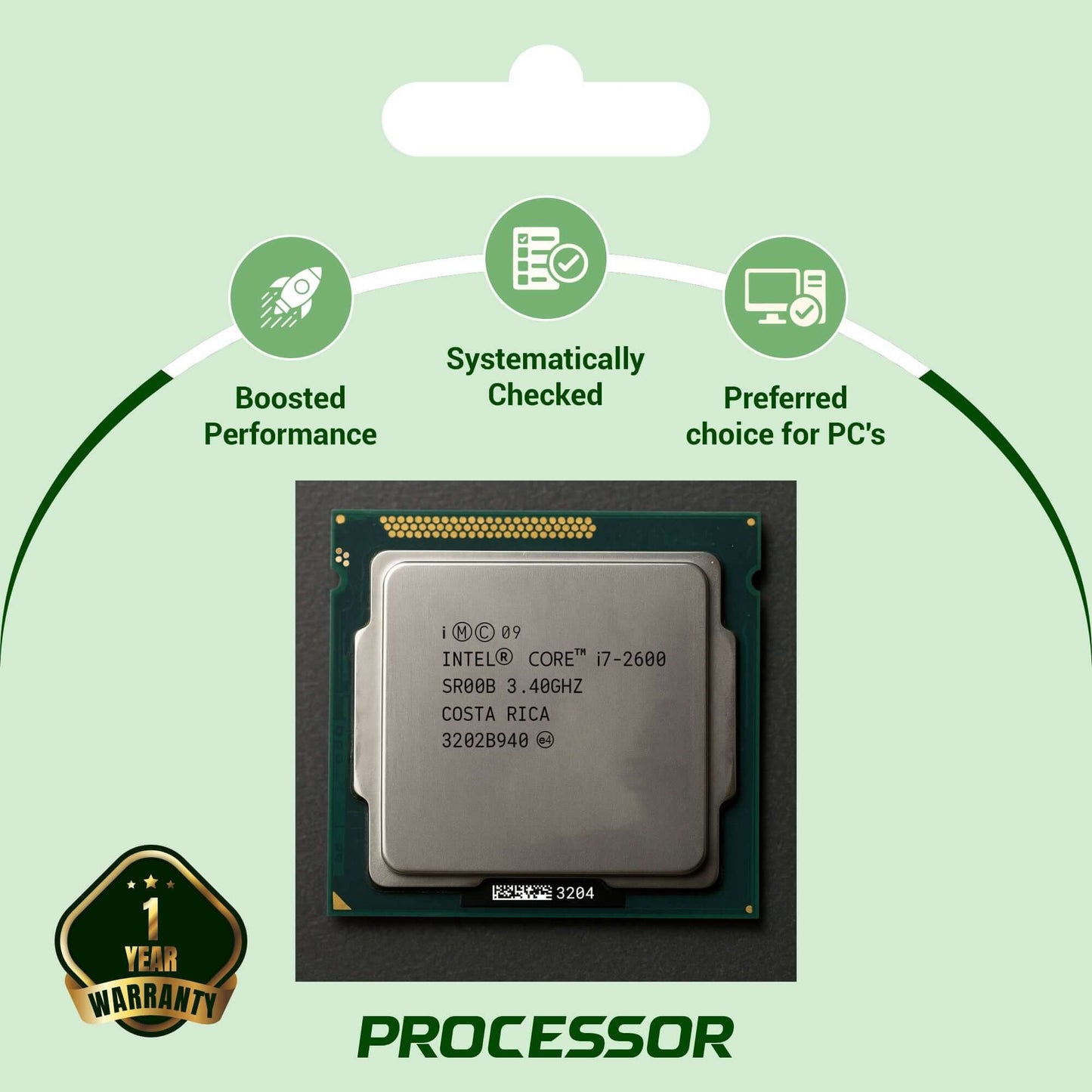 Intel Core i7 2nd Gen Processor for all motherboards