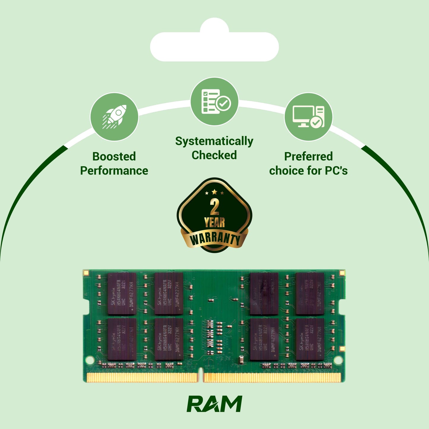 8 GB DDR4 laptop RAM for computer