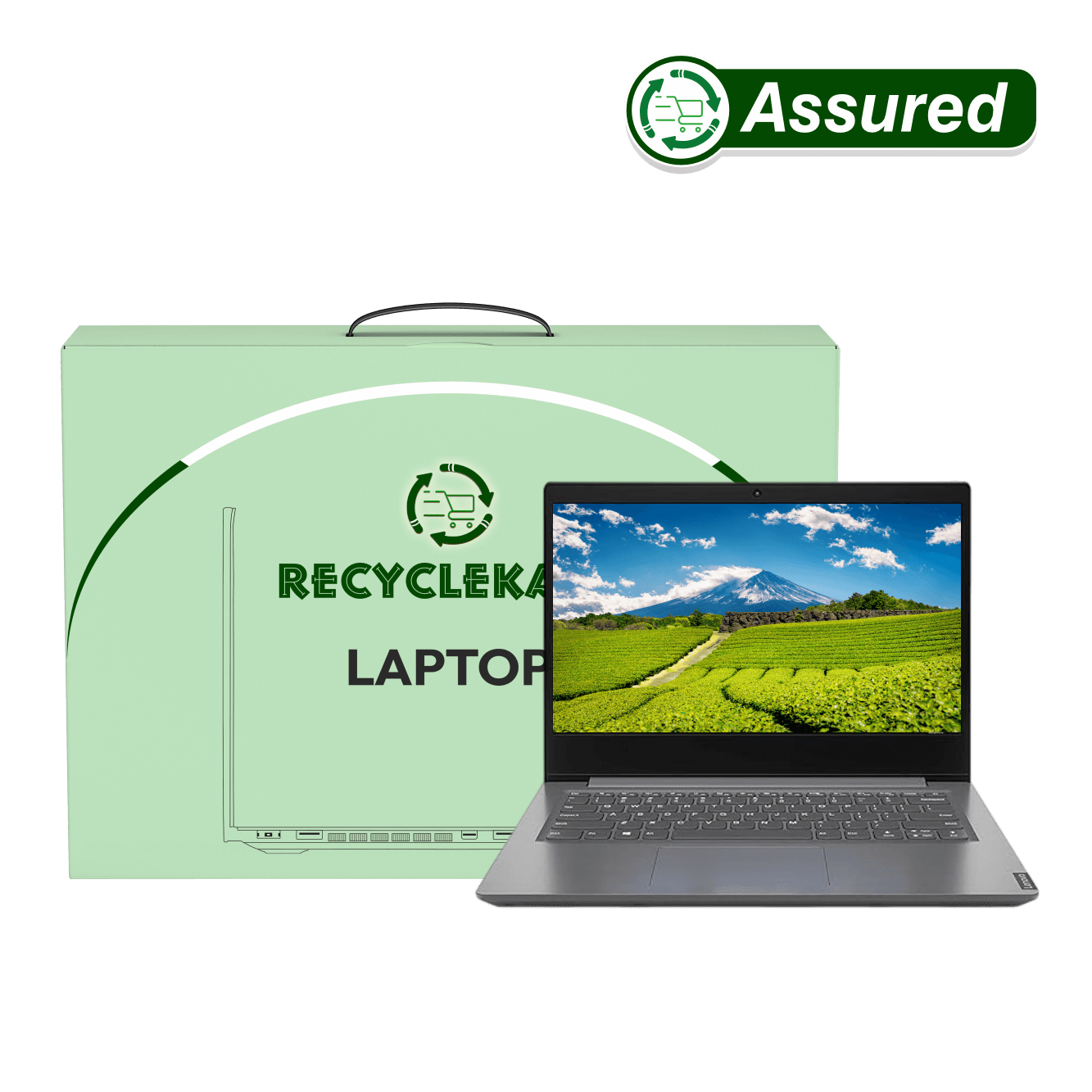 Refurbished laptop Lenovo ThinkPad V14 i3 10th Gen with Windows 11 and MS Office for reliable daily performance