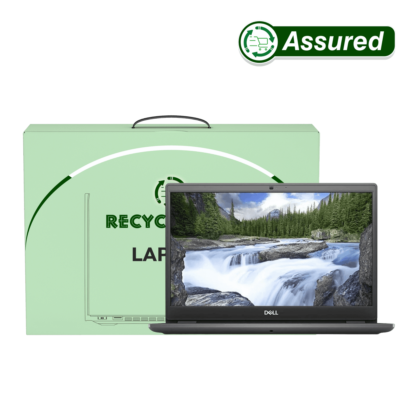 (Refurbished) Dell Latitude 3410 i5 10th Gen Laptop | 8 GB RAM | 256 GB SSD | Windows 11 | Ms Office | Intel HD Graphics | 14 Inch Black