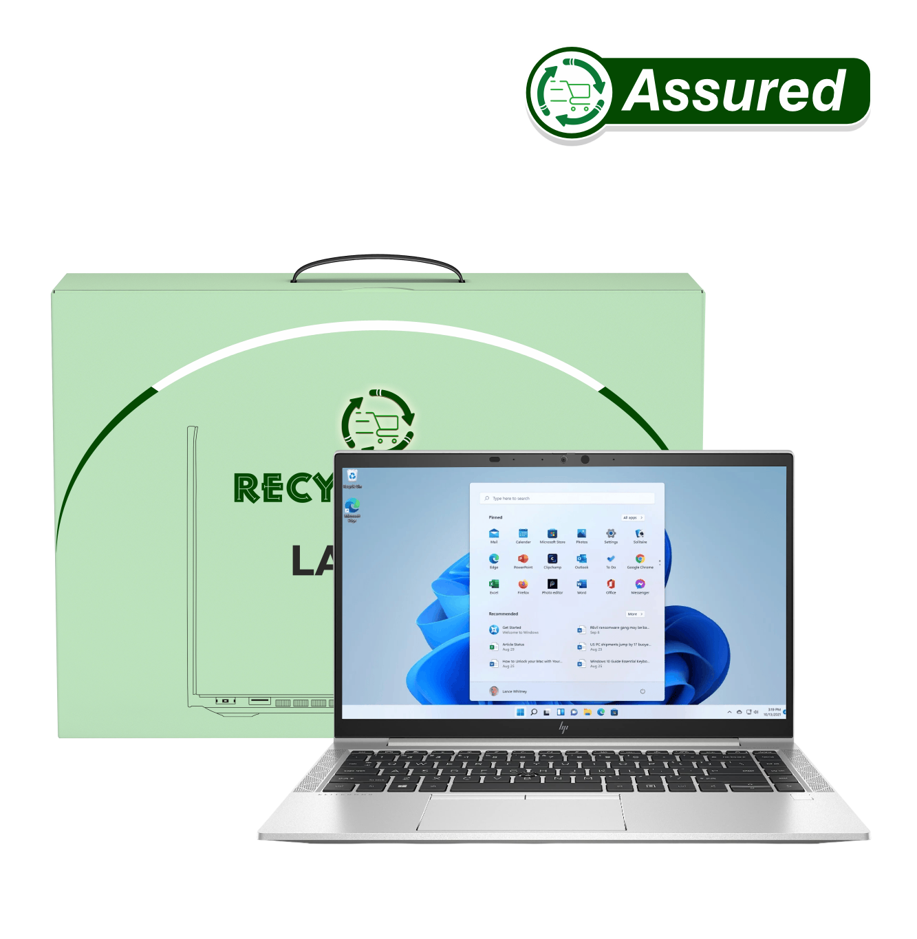 (Refurbished) HP Elitebook 840 G8 | i5 11th Gen Laptop | 4 GB RAM | 128 GB SSD | Windows 11 | Ms Office | Intel HD Graphics | 14 Inch Display