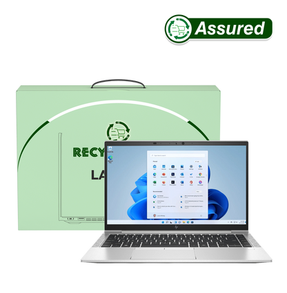 (Refurbished) HP Elitebook 840 G8 | i5 11th Gen Laptop | 4 GB RAM | 128 GB SSD | Windows 11 | Ms Office | Intel HD Graphics | 14 Inch Display