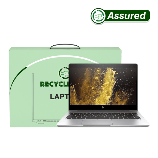(Refurbished) HP 840 G6 8th Gen Laptop | Windows 11 | Ms Office | Intel HD Graphics | 14 Inch Black