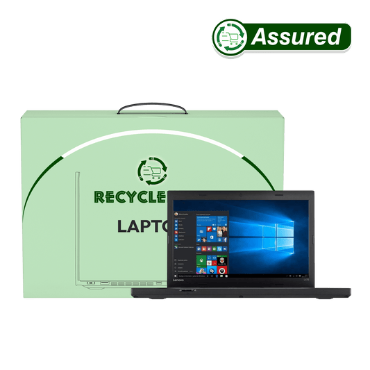 Refurbished Laptop Lenovo ThinkPad L470 i5 7th Gen front view with Windows 11 and MS Office