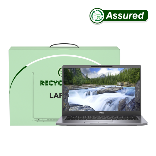 (Refurbished) Dell Latitude 7400 8th Gen Laptop | Windows 11 | Ms Office | Intel HD Graphics | 14 Inch Black
