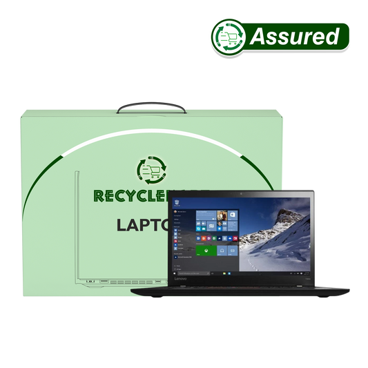 Refurbished Laptop Lenovo ThinkPad X260 i5 6th Gen front view with Windows 11 and MS Office
