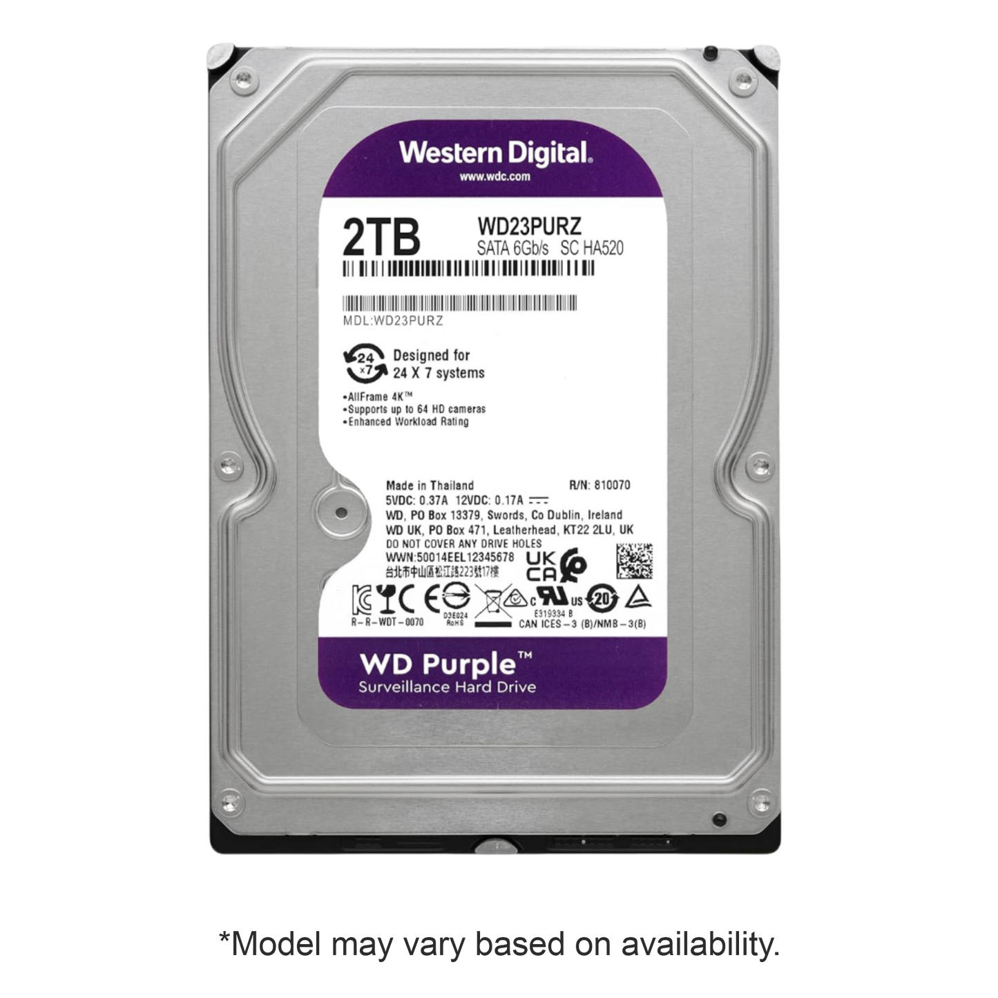 (Open Box) 2 Tb Desktop HDD | Seagate/Toshiba/WD | 1 Year Warranty | High Performance