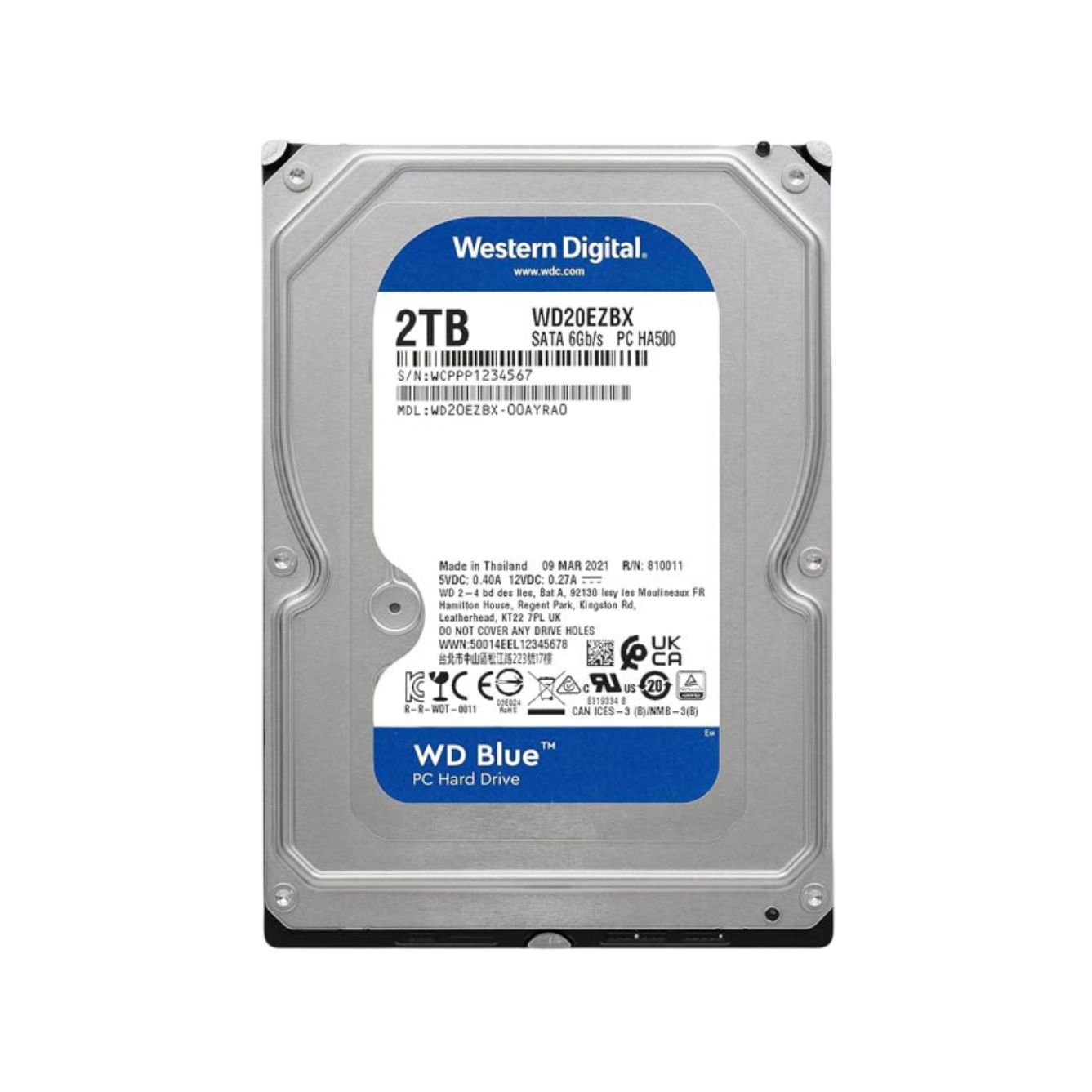 (Open Box) 2 Tb Desktop HDD | Seagate/Toshiba/WD | 1 Year Warranty | High Performance
