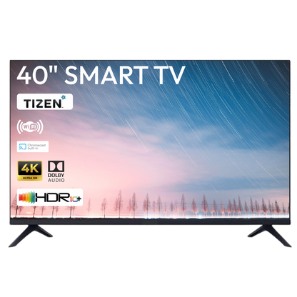 (NEW) Tizen Smart LED TV | 40 Inch | Tizen OS | Google Assistant | 4K UHD Display | 1 Year Warranty
