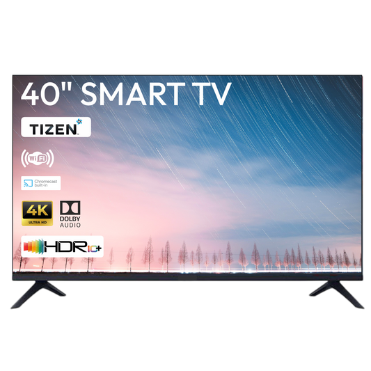 (NEW) Tizen Smart LED TV | 40 Inch | Tizen OS | Google Assistant | 4K UHD Display | 1 Year Warranty