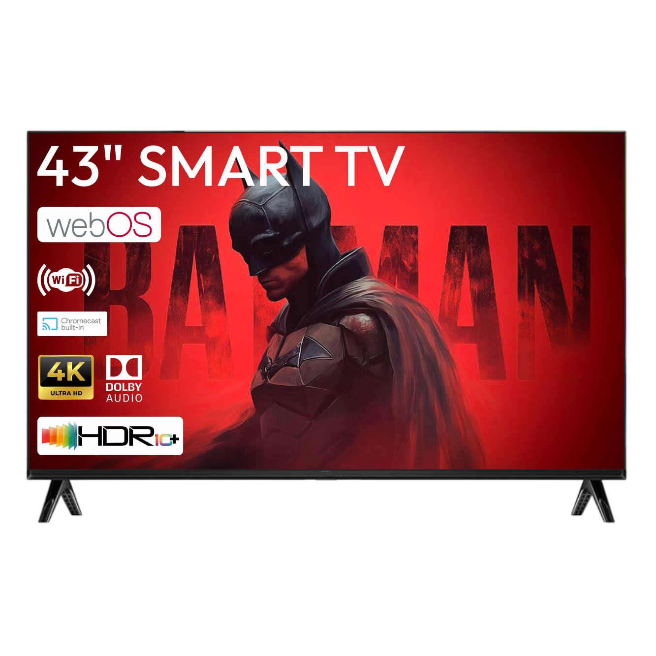 (NEW) WebOS Smart LED TV | 43 Inch | WebOS | Google Assistant | 4K UHD Display | 1 Year Warranty