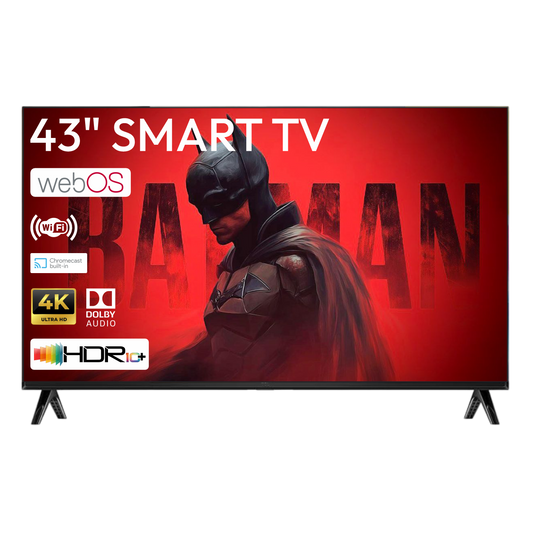 (NEW) WebOS Smart LED TV | 43 Inch | WebOS | Google Assistant | 4K UHD Display | 1 Year Warranty