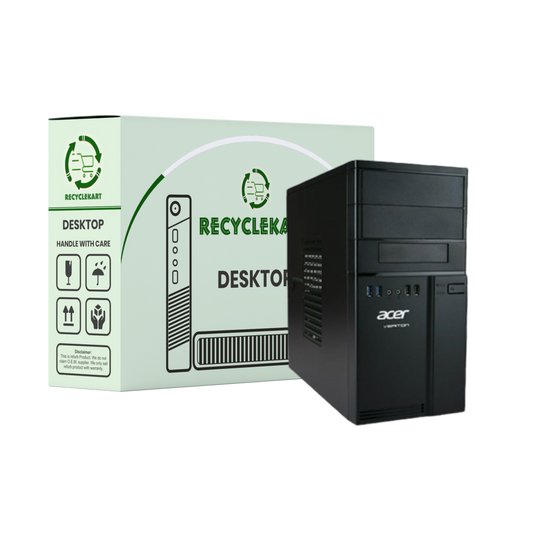 (Refurbished) Acer i3 8th Gen Desktop | 8GB Ram | 256GB SSD | Windows 11 | Ms Office | Intel HD Graphics