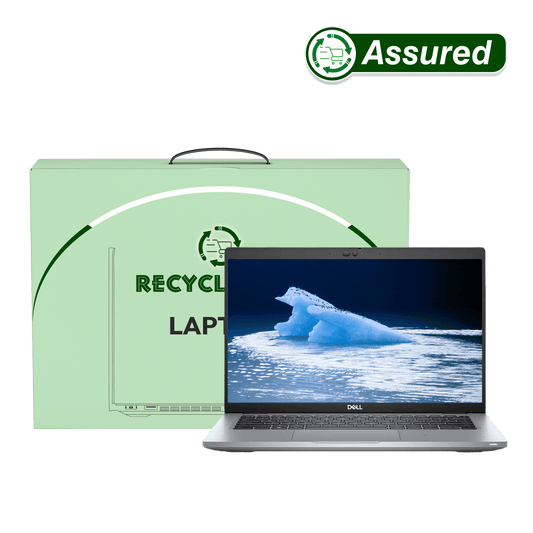 Refurbished laptop Dell Latitude 5420 i7 11th Gen front view with Windows 11