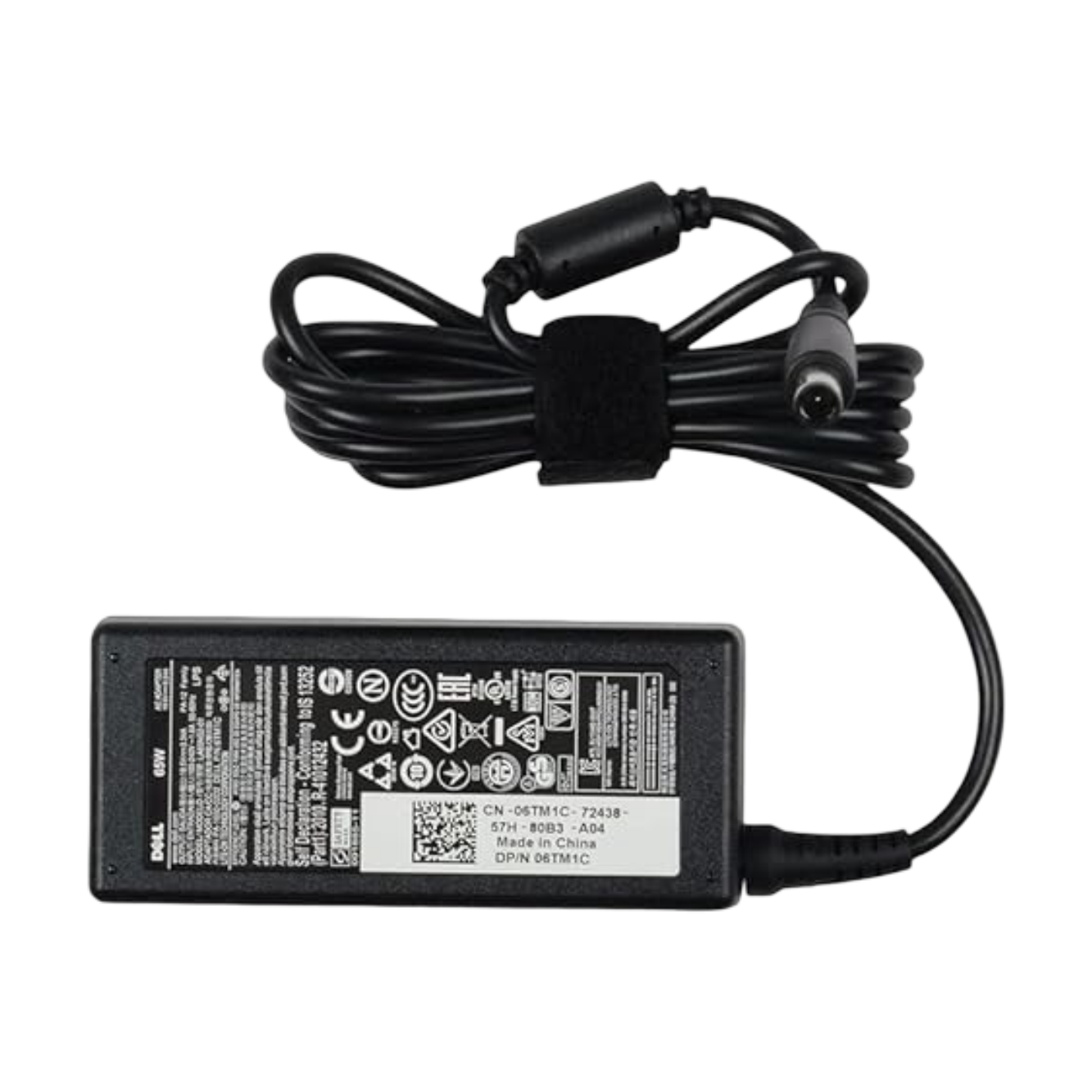 Dell 65W Big Pin Laptop Charger | 19.5V 3.34A 7.4mm Big Pin | Compatible with Laptops and Mini PC