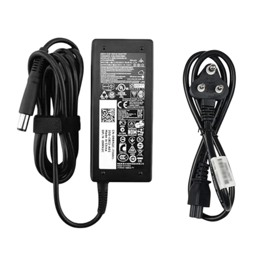 Dell 65W Big Pin Laptop Charger | 19.5V 3.34A 7.4mm Big Pin | Compatible with Laptops and Mini PC