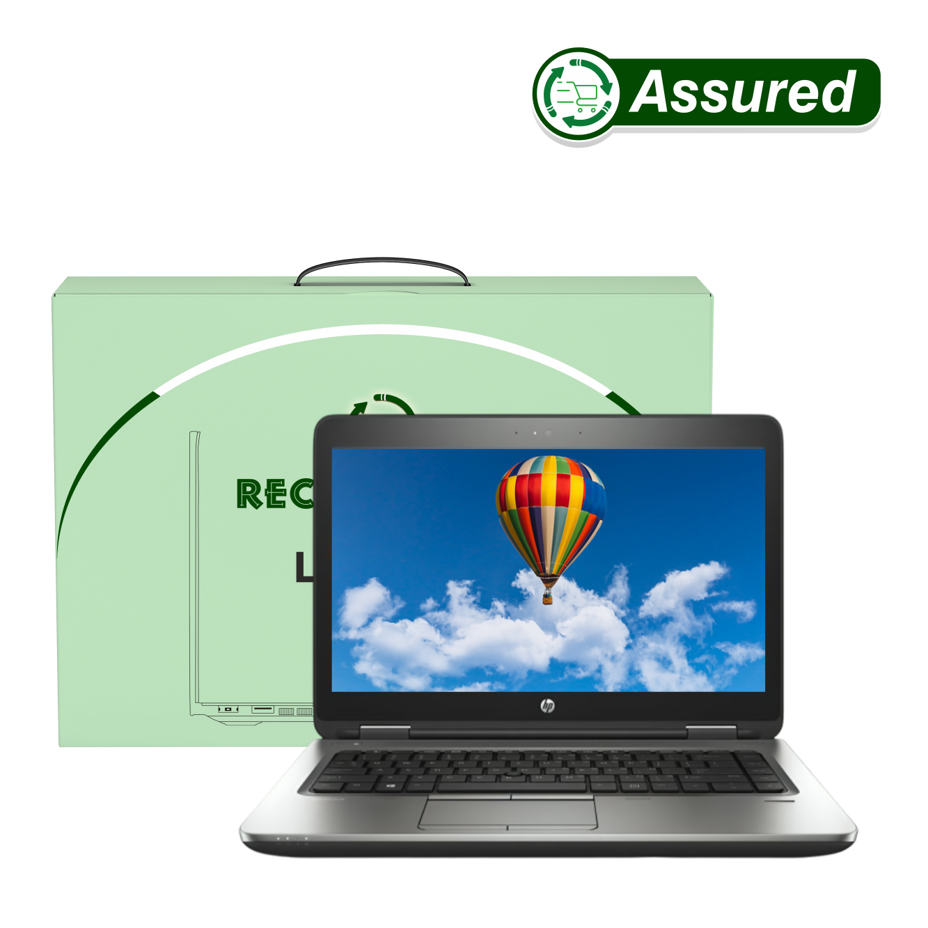 (Refurbished) HP Elitebook 640 G2 | i5 6th Gen Laptop | 8 GB RAM | 256 GB SSD | Windows 11 | Ms Office | Intel HD Graphics | 14 Inch Display