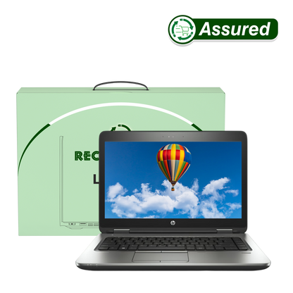 (Refurbished) HP Elitebook 640 G2 | i5 6th Gen Laptop | 8 GB RAM | 256 GB SSD | Windows 11 | Ms Office | Intel HD Graphics | 14 Inch Display
