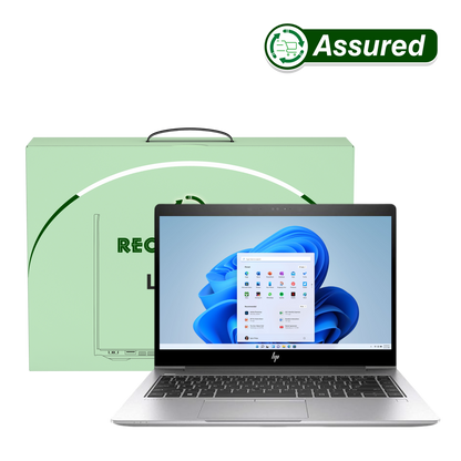 (Refurbished) HP Elitebook 640 G5 | i5 8th Gen Laptop | 4 GB RAM | 128 GB SSD | Windows 11 | Ms Office | Intel HD Graphics | 14 Inch Display