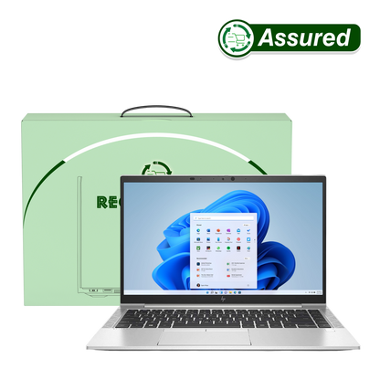 (Refurbished) HP Elitebook 840 G7 | i5 10th Gen Laptop | 8 GB RAM | 256 GB SSD | Windows 11 | Ms Office | Intel HD Graphics | 14 Inch Display