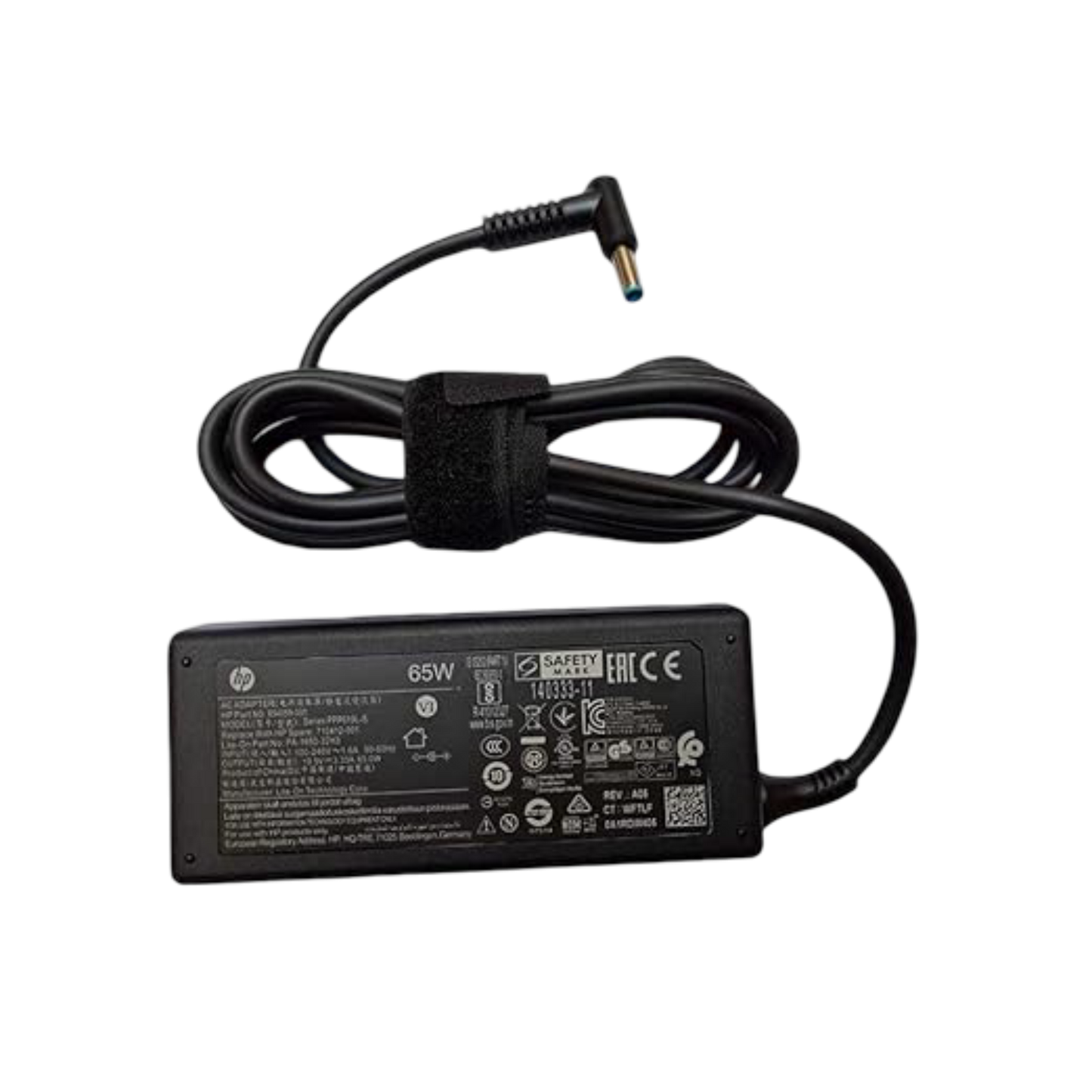 HP 65W Blue Pin Laptop Charger | 19.5V 3.33A | Compatible with Laptop and Mini PC