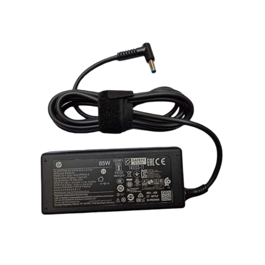 HP 65W Blue Pin Laptop Charger | 19.5V 3.33A | Compatible with Laptop and Mini PC