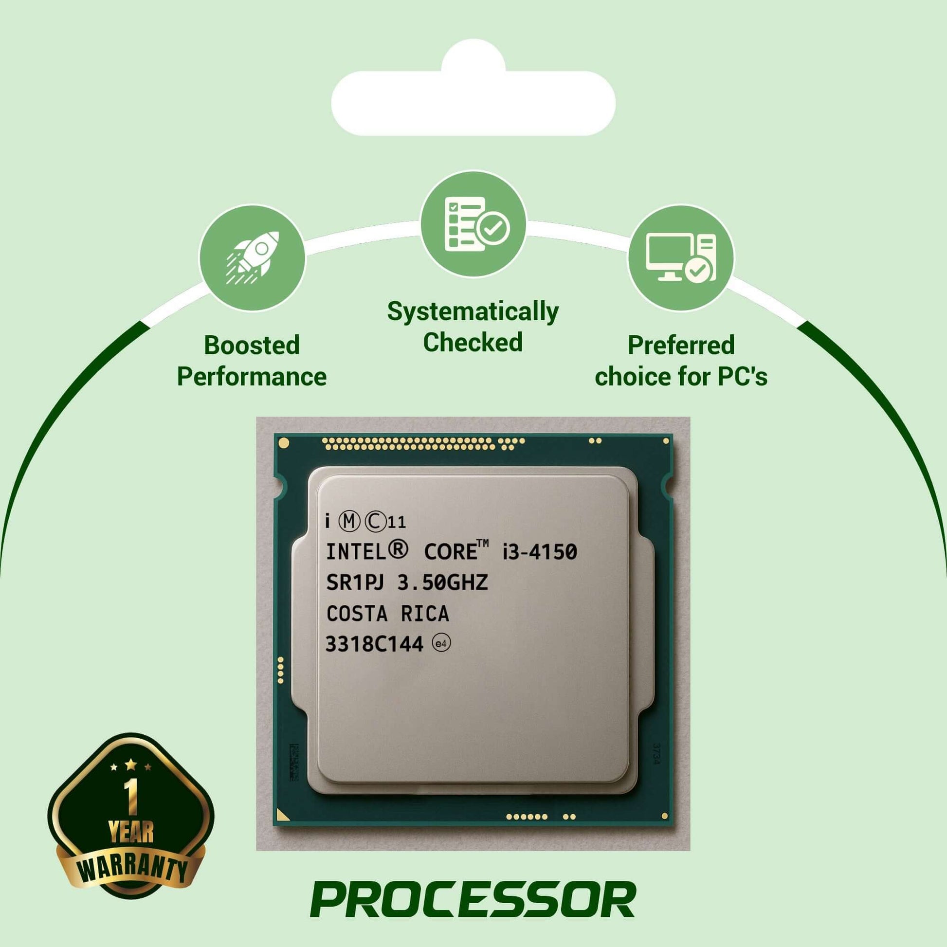 I3 4150 I3 4th Gen Processor Supported Motherboard Processor Intel