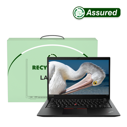 (Refurbished) Lenovo ThinkPad T14s | i7 10th Gen Laptop | 16 GB RAM | 256 GB SSD | Windows 11 | Ms Office | Intel HD Graphics | 14 Inch Black