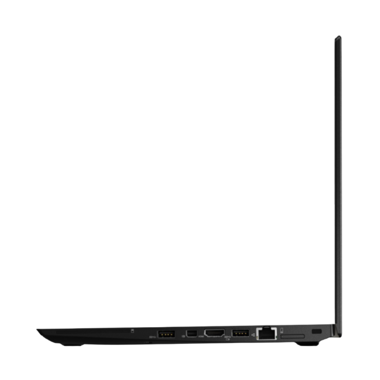 (Refurbished) Lenovo ThinkPad T470S | i7 7th Gen Laptop | 8 GB RAM | 256 GB SSD | Windows 11 | Ms Office | Intel HD Graphics | 14 Inch Black