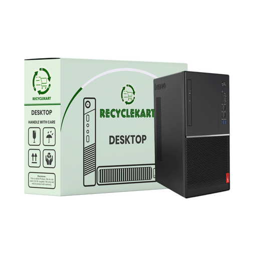 (Refurbished) Lenovo SFF V530 i3 8th Gen Desktop | 8GB Ram | 256GB SSD | Windows 11 | Ms Office | Intel HD Graphics