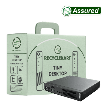 Refurbished mini PC — Lenovo mini PC 4th Gen with compact design, ideal for both home and office environments