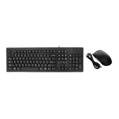 (Refurbished) WIRED KEYBOARD & MOUSE COMBO