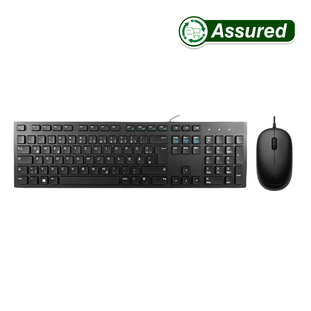 (Refurbished) WIRED KEYBOARD & MOUSE COMBO