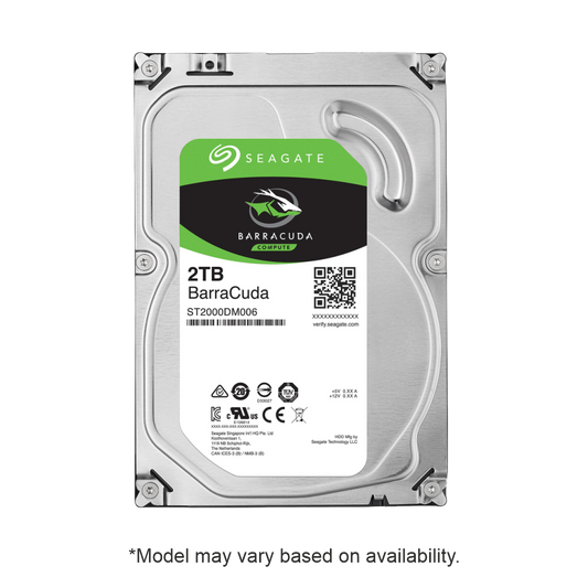 2 Tb Desktop HDD | Seagate/Toshiba/WD | 1 Year Warranty | High Performance