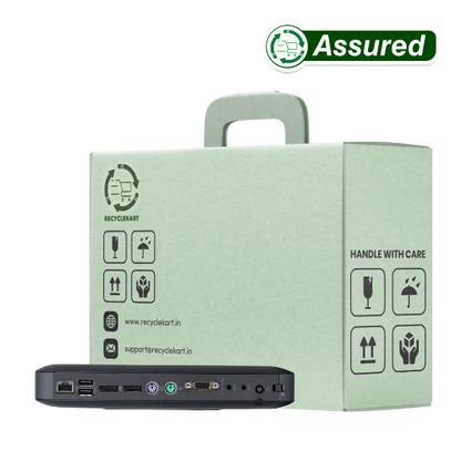 (Refurbished) HP T620 Thin Client Mini pc | AMD G-Series GX-415GA  | 4 GB RAM | 128 GB SSD | Windows 10 | MS Office | AMD Radeon HD Graphics