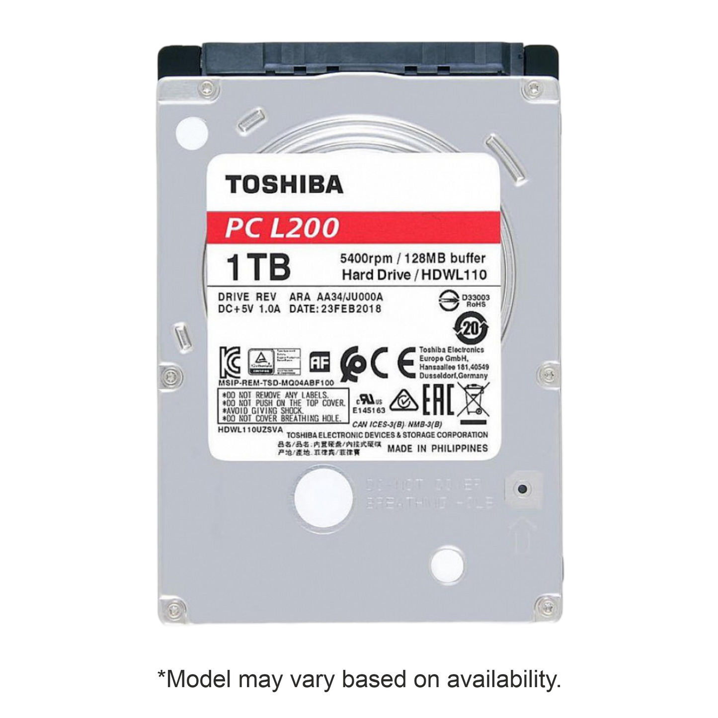 (Open Box) 1 Tb Laptop Internal HDD | Seagate/Toshiba/WD | 1 Year Warranty | High Performance