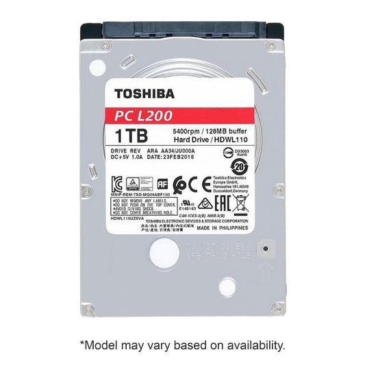 (Open Box) 1 Tb Laptop Internal HDD | Seagate/Toshiba/WD | 1 Year Warranty | High Performance