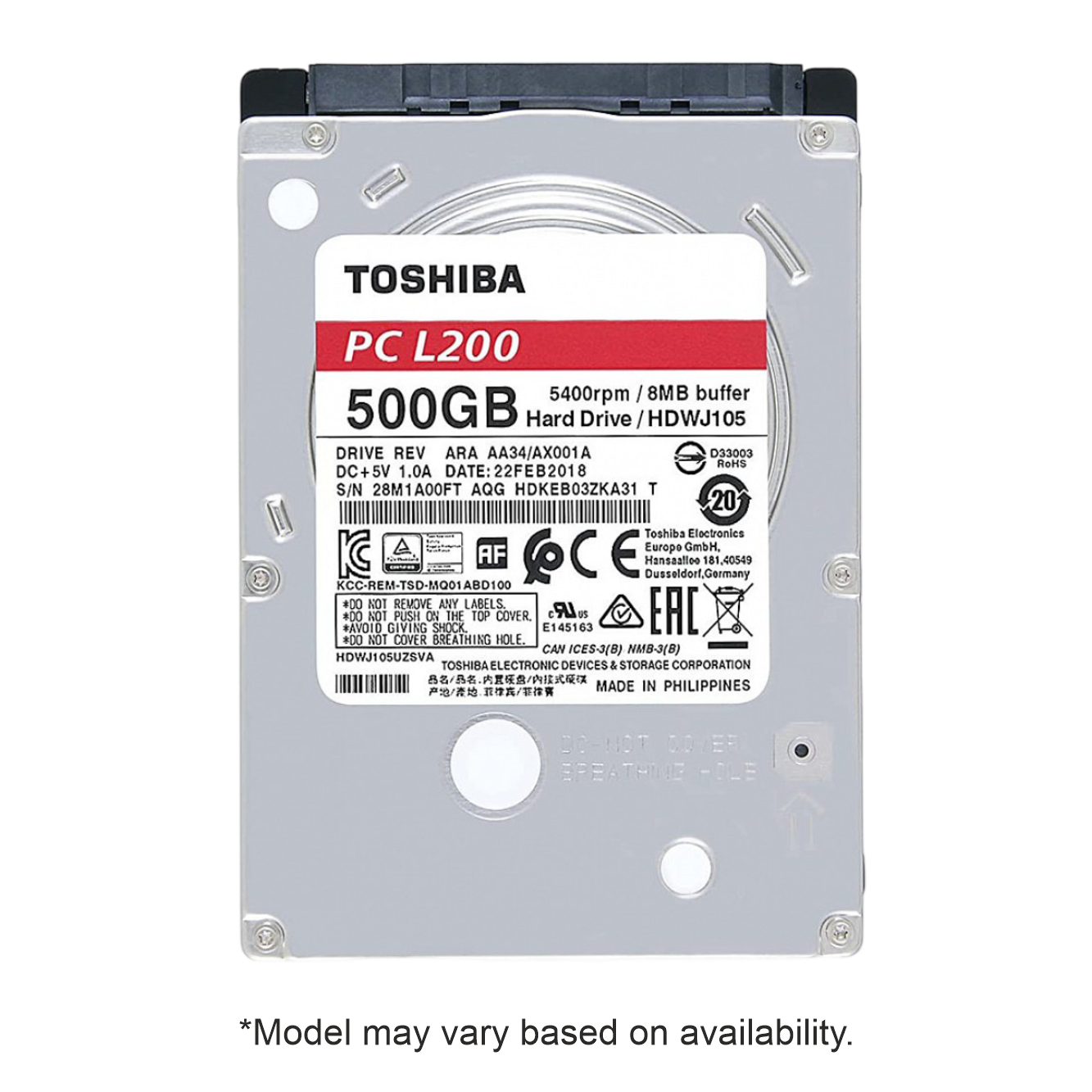 (Open Box) 500 Gb Laptop Internal HDD | Seagate/Toshiba/WD | 1 Year Warranty | High Performance