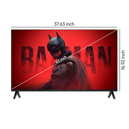 (NEW) WebOS Smart LED TV | 43 Inch | WebOS | Google Assistant | 4K UHD Display | 1 Year Warranty