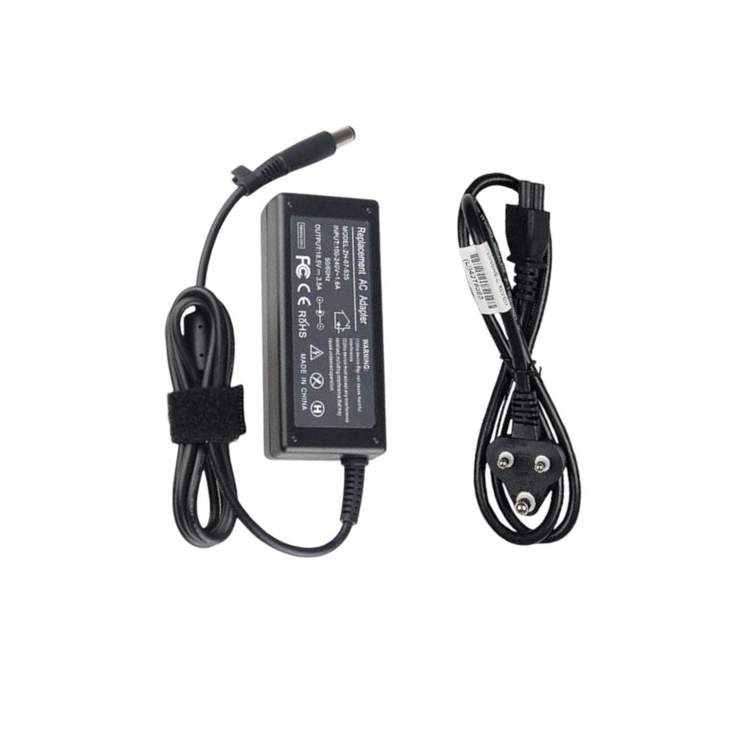 HP 65W Big Pin Laptop Charger | 19.5V 3.33A 7.4mm Big Pin | Compatible with Laptops and Mini PC