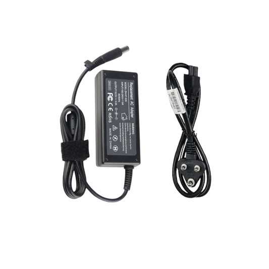 HP 65W Big Pin Laptop Charger | 19.5V 3.33A 7.4mm Big Pin | Compatible with Laptops and Mini PC